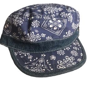 Levis paisley handkerchief print hat